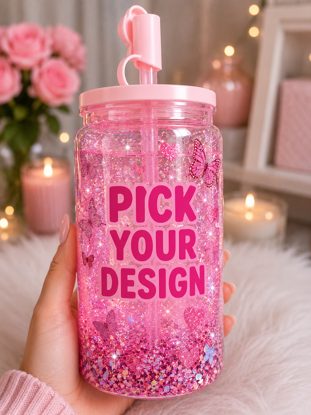 Custom 16oz Acrylic Tumbler Cup